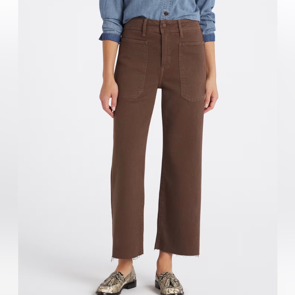 “Just Black” Warm Brown Women's Jeans